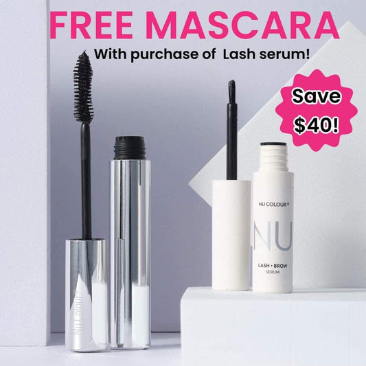 FREE MASCARA WITH LASH SERUM PURCHASE